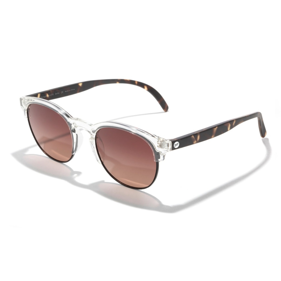 Sunski แว่นกันแดด Avila Sunglasses | Clear Tortoise Fade ( SUNAVCTE ) - Image 2
