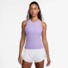 Nike เสื้อเทนนิสผู้หญิง Women's Court Dri-Fit Advantage Tank | Hydrangeas/Hydrangeas ( FZ6657-515 ) - Image 5