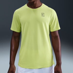 Nike เสื้อเทนนิสผู้ชาย Men's Court Advantage | Light Lemon Twist ( FZ6910-736 )