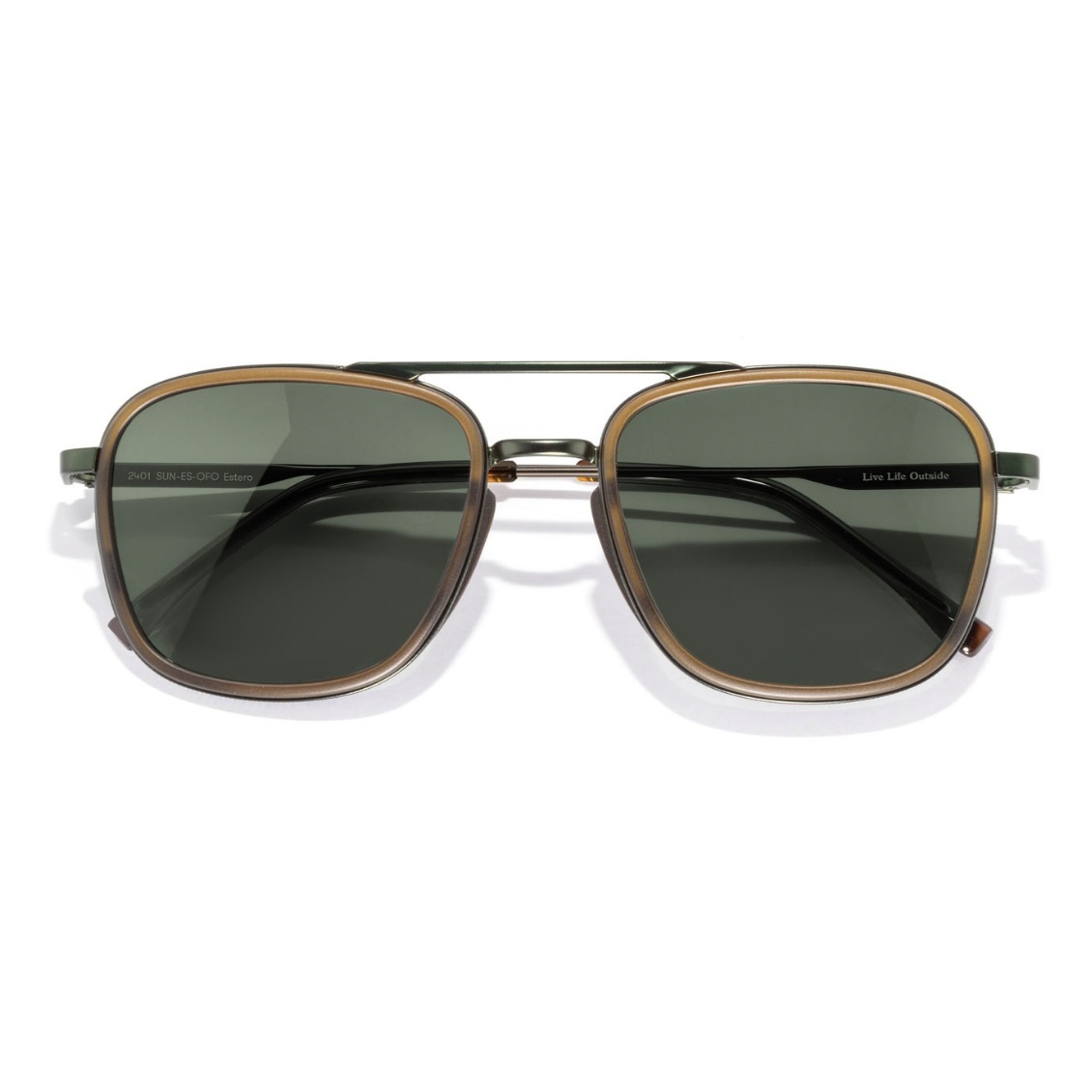 Sunski แว่นกันแดด Estero Sunglasses | Olive forest ( SUNESOFO )