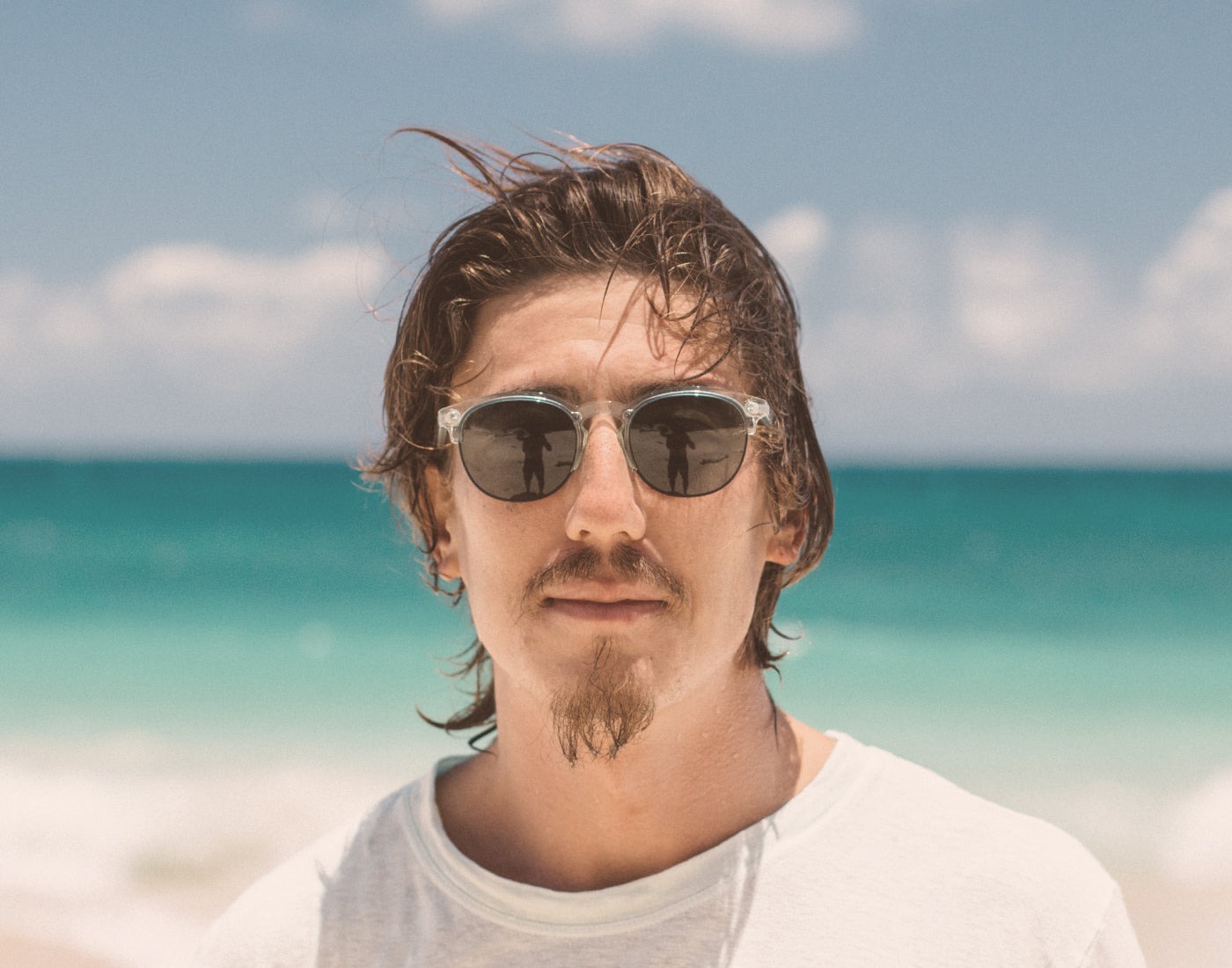 Sunski แว่นกันแดด Avila Sunglasses | Clear Tortoise Fade ( SUNAVCTE ) - Image 6