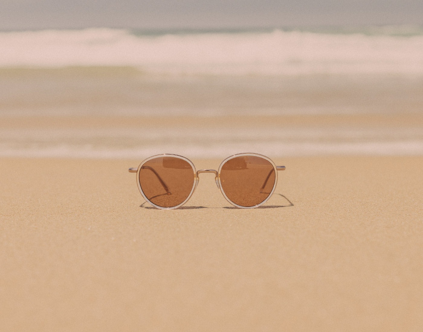 Sunski แว่นกันแดด Baia Sunglasses | Champagne Amber ( SUNBACAM ) - Image 9