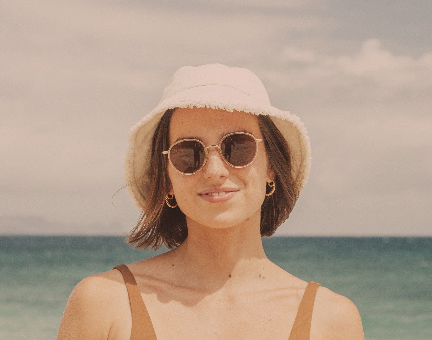 Sunski แว่นกันแดด Baia Sunglasses | Champagne Amber ( SUNBACAM ) - Image 11