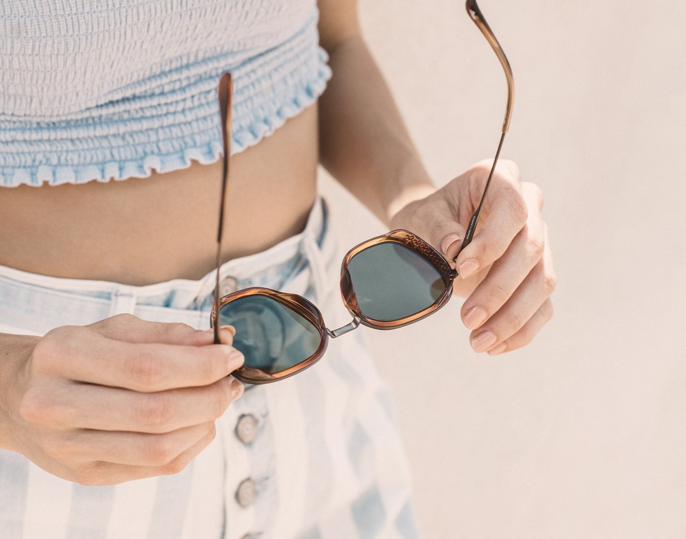 Sunski แว่นกันแดด Bernina Sunglasses | Caramel Forest ( SUNBECAF ) - Image 11