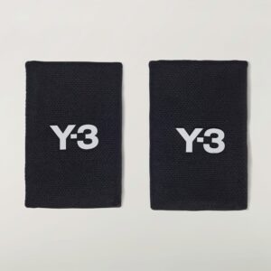 Adidas ปลอกรัดข้อมือเทนนิสแบบยาว Tennis Y-3 Large Wristband | Black / Orbit Grey ( JW8531 )