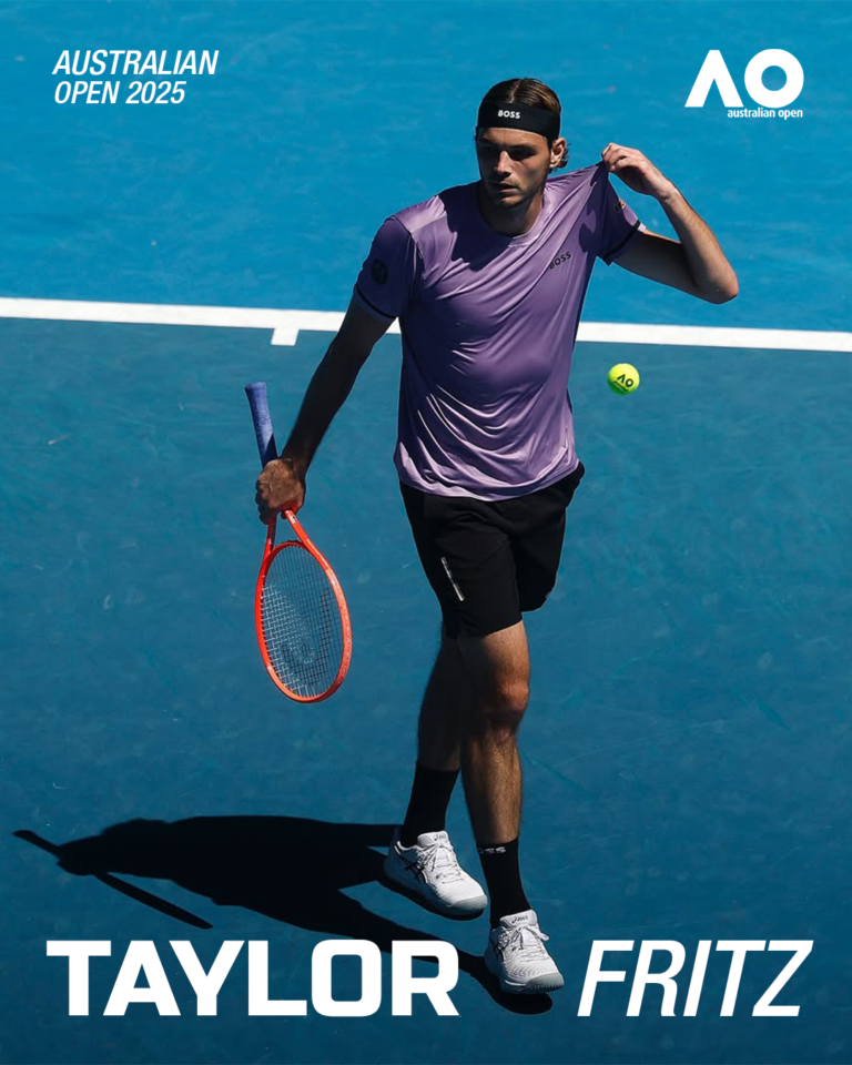 Taylor Fritz in Australian Open 2025