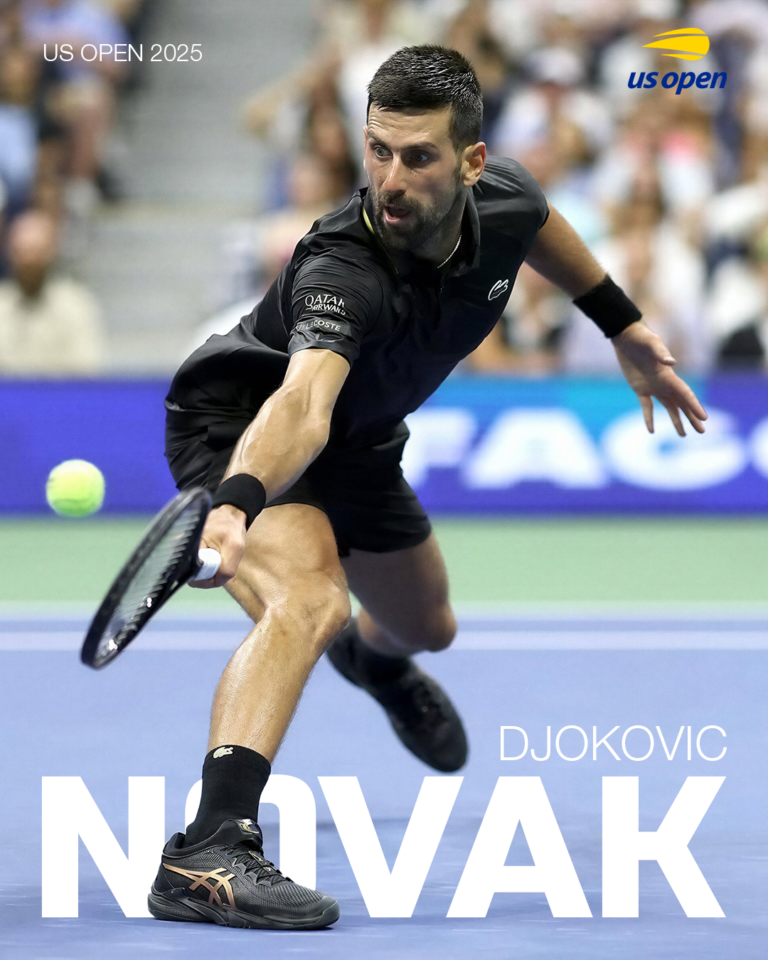 Novak djokovic in US Open 2025