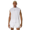 Asics เสื้อเทนนิสผู้ชาย Men's A.P.C. X Crew Sleeveless Tennis Top | Brilliant White ( 2041A317-100 )
