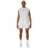 Asics เสื้อเทนนิสผู้ชาย Men's A.P.C. X Crew Sleeveless Tennis Top | Brilliant White ( 2041A317-100 ) - Image 6