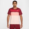 Nike เสื้อเทนนิสผู้ชาย Men's Court DF Advantage Top Print  | Team Red/Washed Coral/White ( FZ9845-677 ) - Image 6
