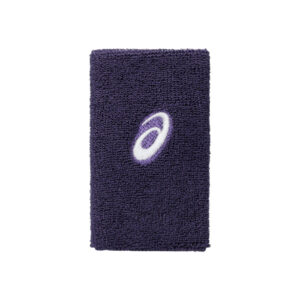 Asics ปลอกรัดข้อมือเทนนิสแบบยาว Wrist Band Long | Greyish Purple ( 3043A121-500 )