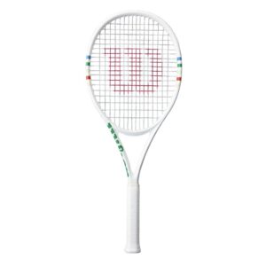 Wilson ไม้เทนนิส Ace Collection Clash 100 V3 Tennis Racket | White ( WR202811U2 )