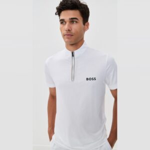 Boss เสื้อเทนนิสผู้ชาย Men's Talor TOC Polo Shirt | White ( BHUGO30568 )