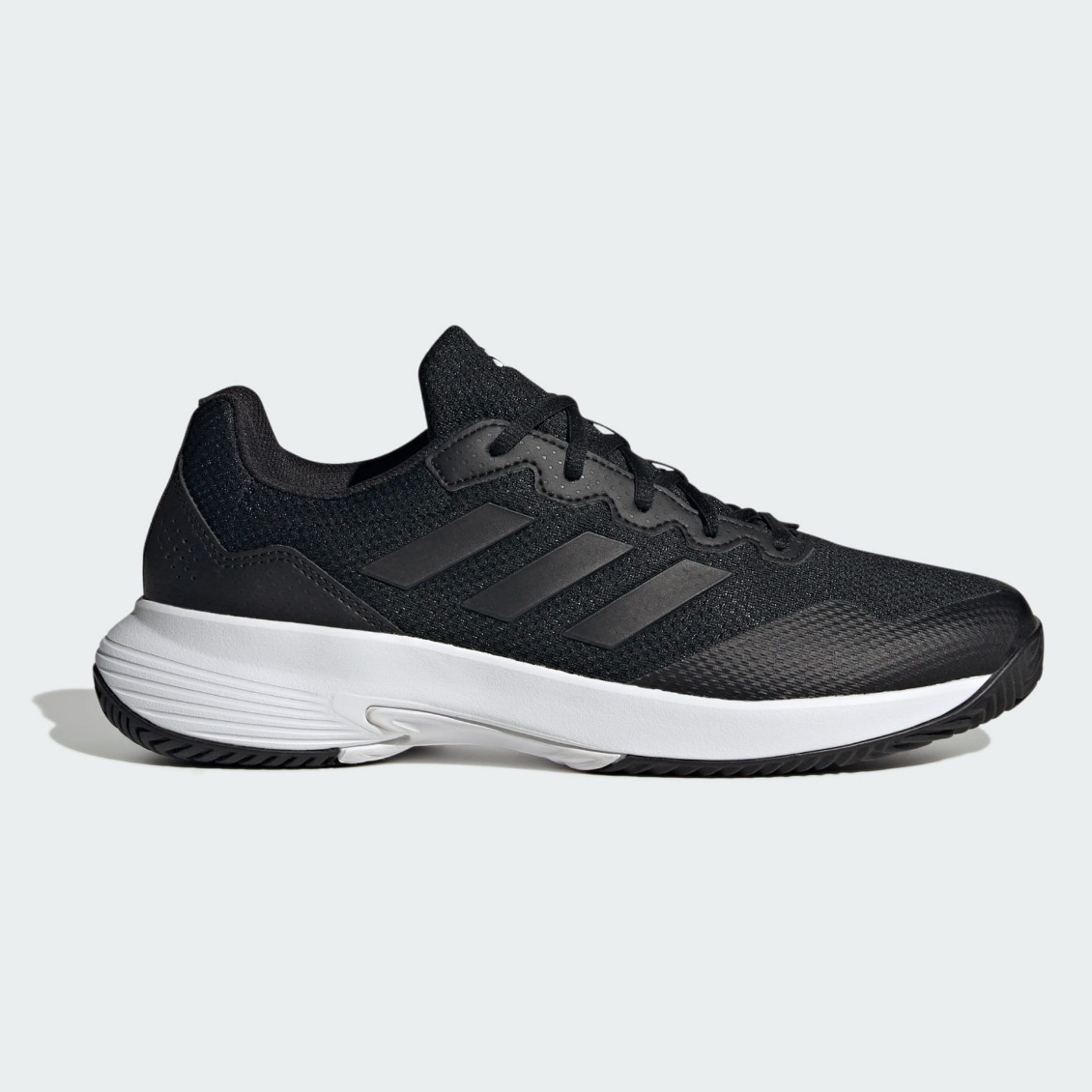 Adidas รองเท้าเทนนิสผู้ชาย Men's Gamecourt 2.0 Tennis Shoes | Black / Core Black / Grey Four ( IG9567 )