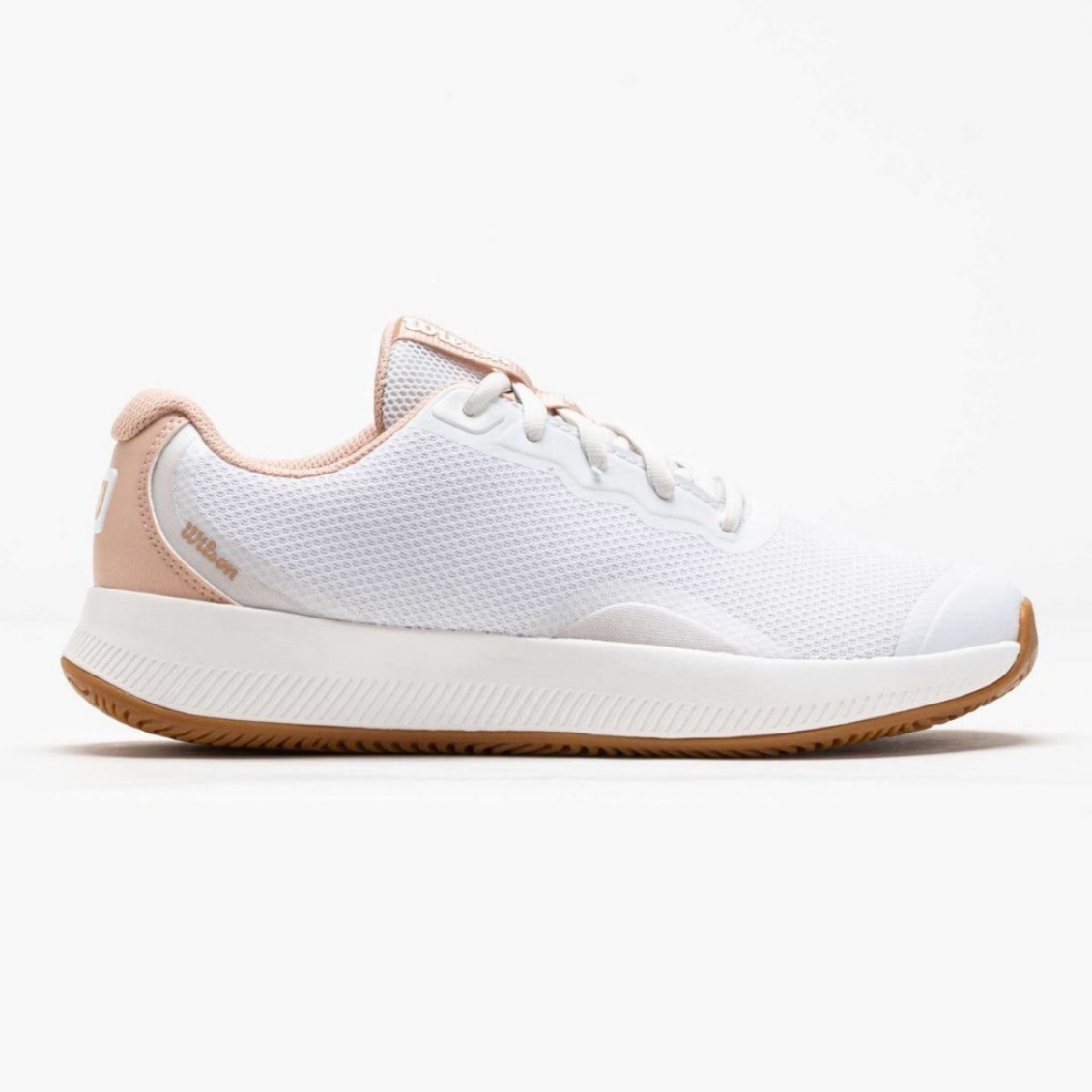 Wilson รองเท้าเทนนิสผู้หญิง Intrigue Lite | White/Cameo Rose/Gum ( WRS338300U )