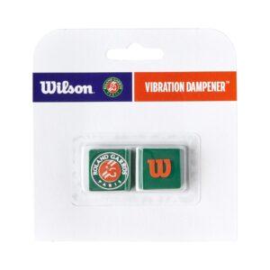 Wilson ยางกันสะเทือน Roland Garros 2025 Dampener x2 | Green/Orange ( WR8445801001 )