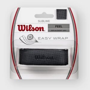 Wilson เทปพันด้าม (ด้านใน) / กริ๊ปพันด้ามไม้เทนนิส Sublime Tennis Replacement Grip | Black ( WRZ4202BK )