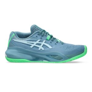 Asics รองเท้าเทนนิสผู้ชาย Gel-Resolution X Padel | Saba Blue/Cool Grey ( 1041A492-403 )