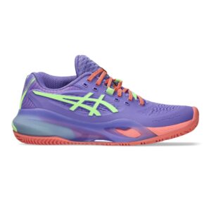 Asics รองเท้าเทนนิสผู้หญิง Gel-Resolution X Padel | Amethyst/Illuminate Green ( 1042A285-501 )