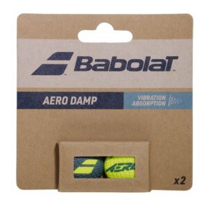 Babolat ยางกันสะเทือน Aero Damp x2 | Grey/Yellow ( 700137 )