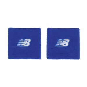 New Balance ปลอกรัดข้อมือเทนนิสแบบสั้น Performance Terry Wrist Band | Blue ( 12981900 )
