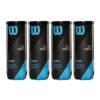 Wilson ลูกเทนนิส Tour Premier All Court Tennis Balls x 3 ( กระป๋องละ 3 ลูก ) / Yellow ( WRT109400 ) - Image 4