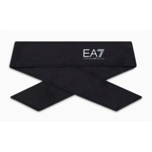 EA7 ผ้าคาดศีรษะ Pro Cotton-Blend Headband | Black ( 245023CC99920221 )