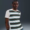 Nike เสื้อเทนนิสผู้ชาย Men's Court Slam Dri-FIT ADV Tennis Top  | Pale Ivory/Black ( FZ6934-110 ) - Image 6