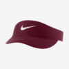 Nike หมวกเทนนิส Women's Court Advantage Tennis Visor | Dark Beetroot/White ( CQ9334-638 )