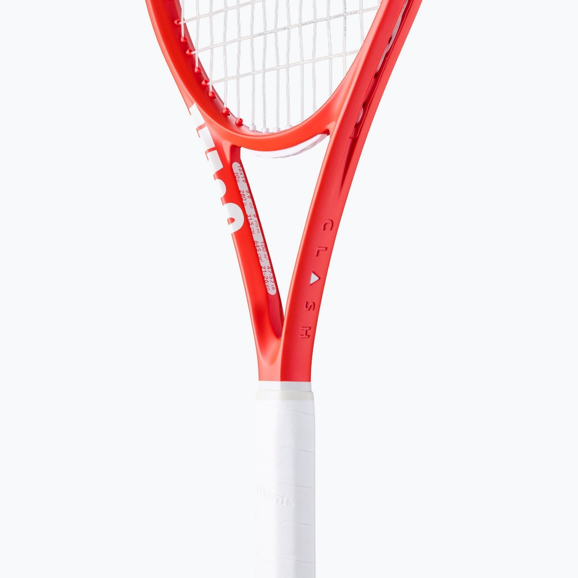 Wilson ไม้เทนนิส Clash 100L V3 Reverse infrared G1 , G2 , G3 Tennis Racket | Red ( WR210811U ) - Image 5
