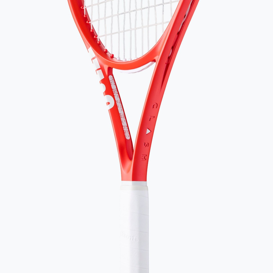 Wilson ไม้เทนนิส Clash 100 V3 Reverse infrared G1 , G2 , G3 Tennis Racket | Red ( WR210711U ) - Image 5