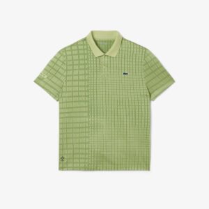 Lacoste เสื้อเทนนิสผู้ชาย Tennis x Daniil Medvedev Polo Shirt | Green ( DH4762006I4 )