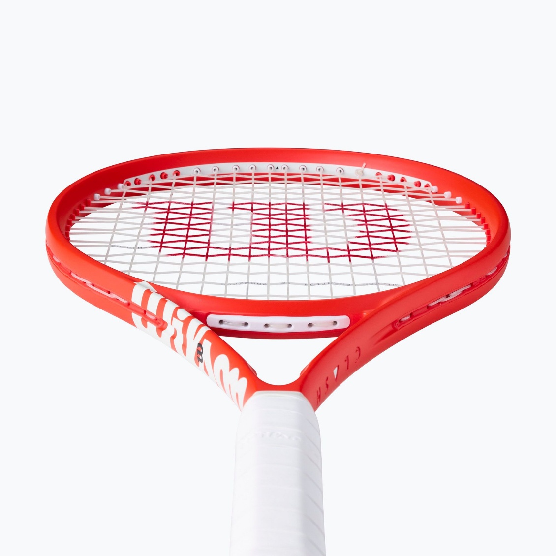 Wilson ไม้เทนนิส Clash 100 V3 Reverse infrared G1 , G2 , G3 Tennis Racket | Red ( WR210711U ) - Image 4