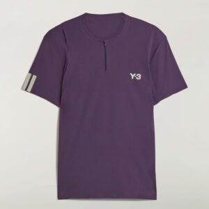 Adidas เสื้อเทนนิสผู้ชาย Men's Y-3 Tennis Pro FreeLift Tops | Aurora Plum ( JN2992 )