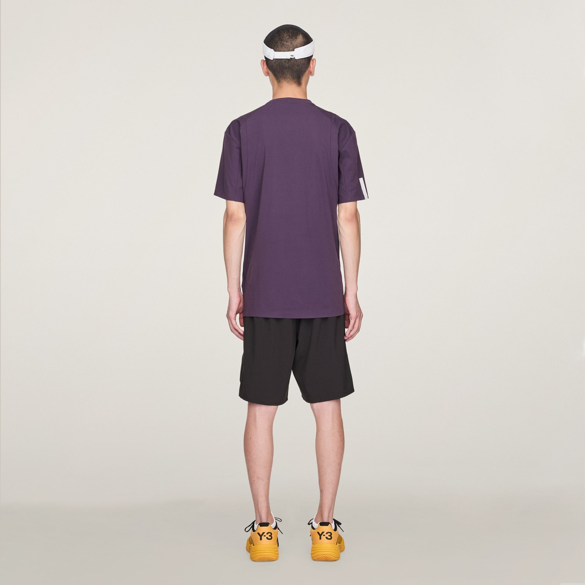 Adidas เสื้อเทนนิสผู้ชาย Men's Y-3 Tennis Pro FreeLift Tops | Aurora Plum ( JN2992 ) - Image 5