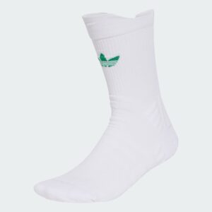 Adidas ถุงเท้าเทนนิส Originals Tennis Sock 1 Pair | White/Green ( JW8555 )