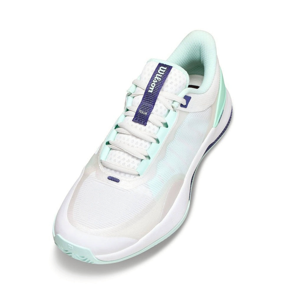 Wilson รองเท้าเทนนิสผู้หญิง Intrigue Tour | White/Bay/Skipper Blue ( WRS337710U ) - Image 10