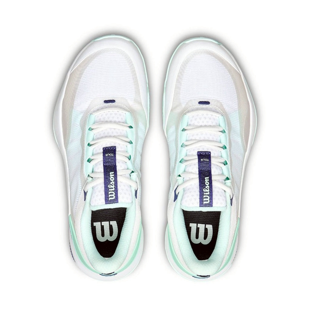 Wilson รองเท้าเทนนิสผู้หญิง Intrigue Tour | White/Bay/Skipper Blue ( WRS337710U ) - Image 7