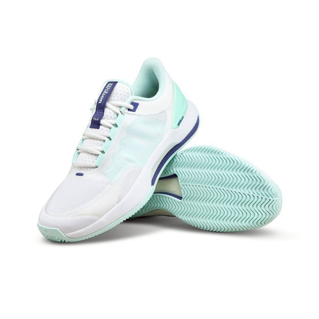 Wilson รองเท้าเทนนิสผู้หญิง Intrigue Tour | White/Bay/Skipper Blue ( WRS337710U ) - Image 4