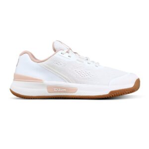 Wilson รองเท้าเทนนิสผู้หญิง Intrigue Pro | White/Cameo Rose/Gum ( WRS338310U )