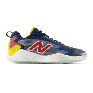 New Balance รองเท้าเทนนิสผู้ชาย Fresh Foam X CT-Rally V1 | Navy/Red/Yellow ( MCHRALV1 )