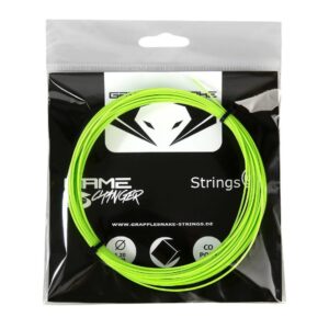 Grapplesnake เอ็นไม้เทนนิส Game Changer 1.20mm Tennis String Pack | Neon Green ( GAMEGHANGERNEGR )