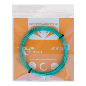Grapplesnake เอ็นไม้เทนนิส Mako 1.25mm Tennis String Pack | Blue Green ( MAKO )
