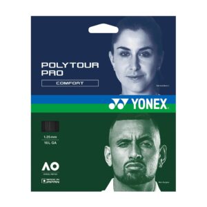 Yonex เอ็นไม้เทนนิส Polytour Pro 16L/1.25mm Tennis String Reel | Graphite ( PTGP125 )