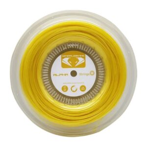 Grapplesnake เอ็นไม้เทนนิส Alpha 1.25mm Tennis String Reel | Yellow ( ALPHAYE )