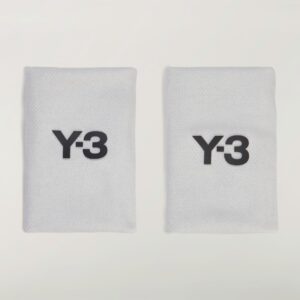 Adidas ปลอกรัดข้อมือเทนนิสแบบยาว Tennis Y-3 Large Wristband | Orbit Grey / Black ( JW8532 )