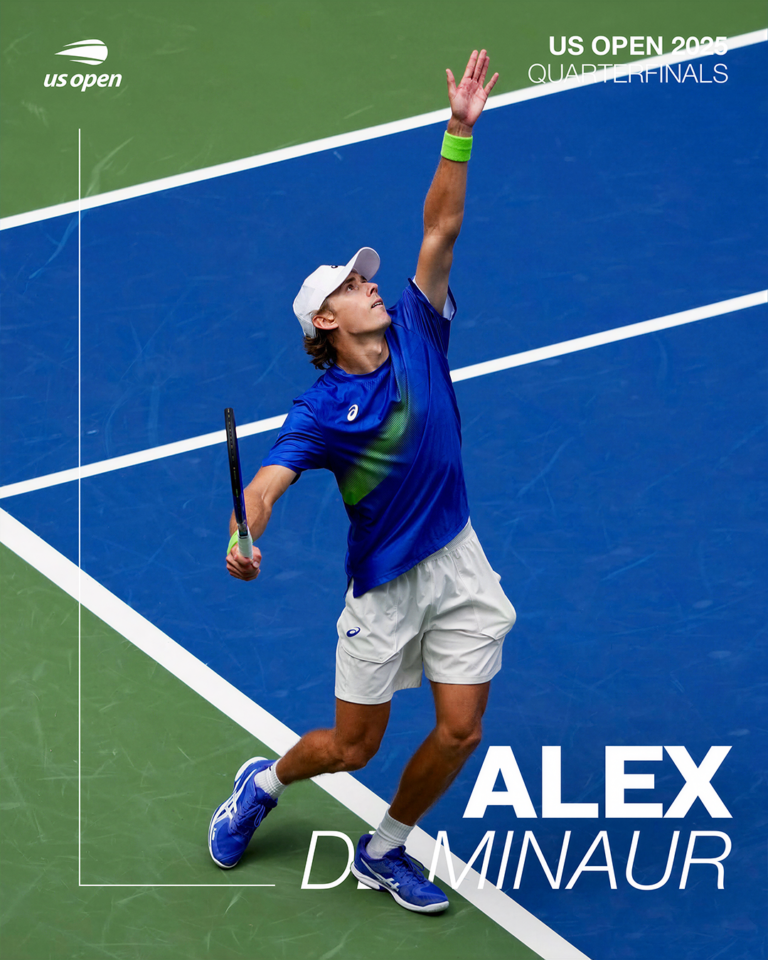 Alex de Minaur Us Open 2025