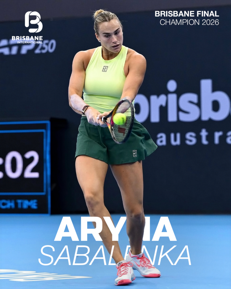 Aryna sabalenka in Brisbane International 2026