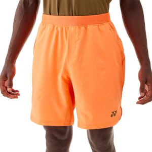 Yonex กางเกงเทนนิส Men's 8in Tennis Shorts | High Orange ( YXTAM51009 )