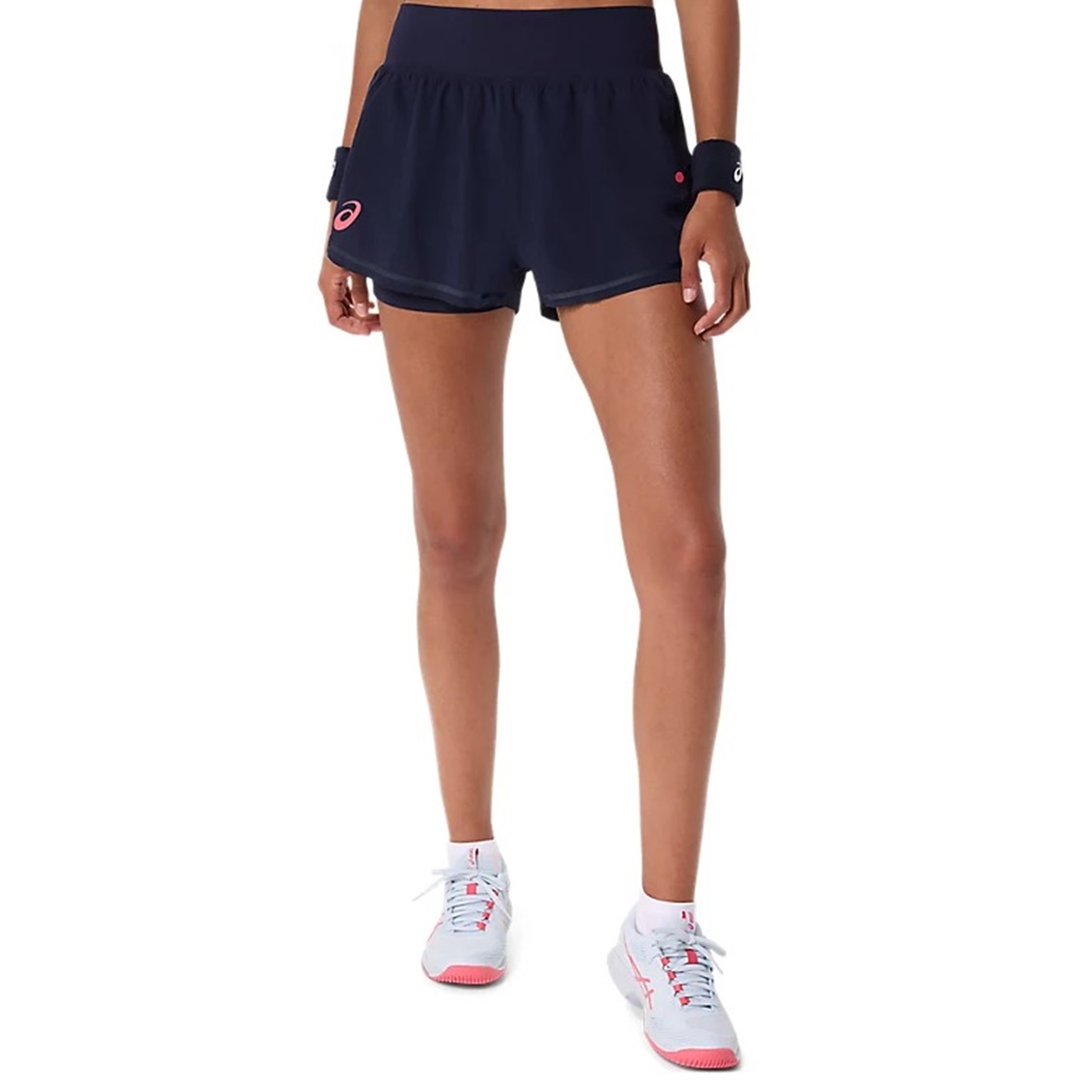 Asics กางเกงเทนนิสผู้หญิง Women’s Match Short | Midnight ( 2042A433-400 )